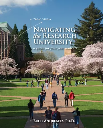 Cover of Navigating the Research University