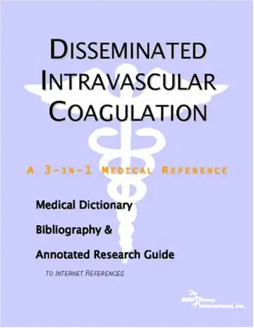 Cover of Disseminated Intravascular Coagulation