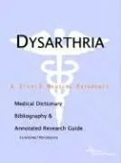 Cover of Dysarthria