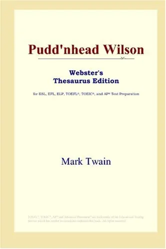 Cover of Pudd'nhead Wilson