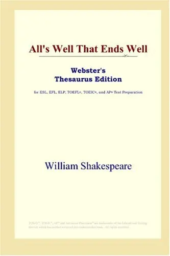 Cover of All's Well That Ends Well