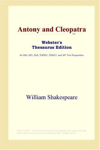 Cover of Antony and Cleopatra