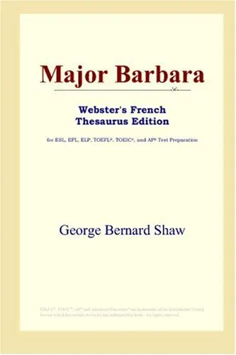 Cover of Major Barbara