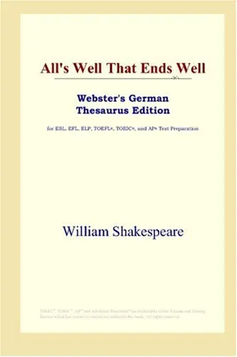 Cover of All's Well That Ends Well