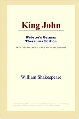 Cover of King John