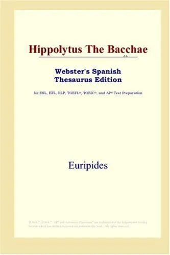 Cover of Hippolytus the Bacchae
