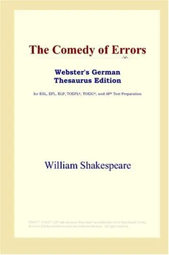 Cover of The Comedy of Errors