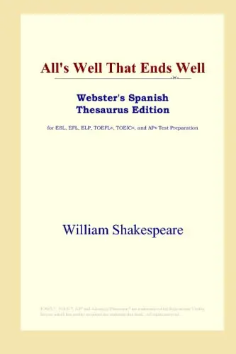 Cover of All's Well That Ends Well