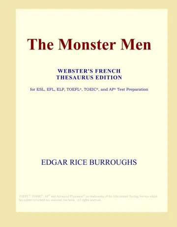 Cover of The Monster Men
