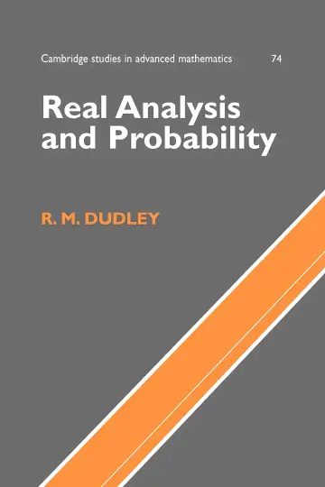 Cover of Real Analysis and Probability 1°