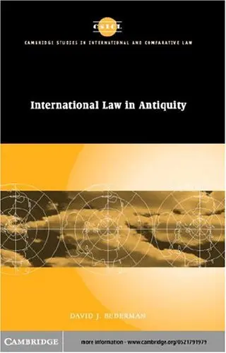 Cover of International Law in Antiquity