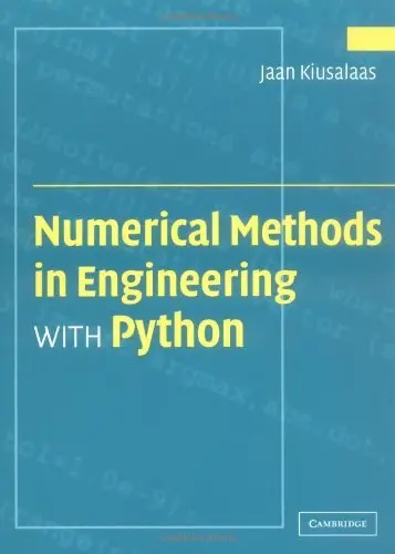 Cover of Numerical Methods in Engineering with Python