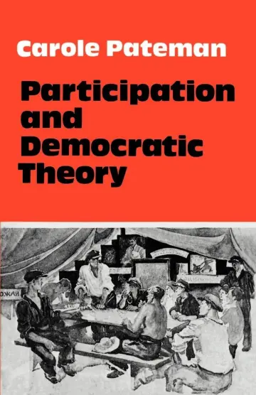 Cover of Participation and Democratic Theory