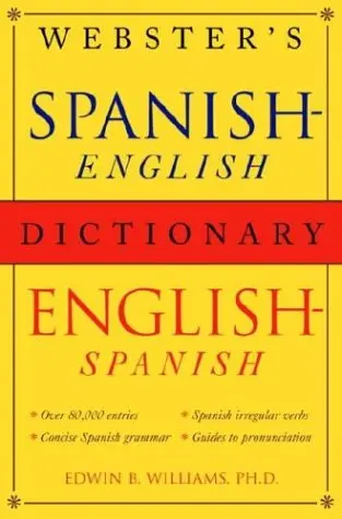 Cover of Webster's Spanish-English/English-Spanish Dictionary
