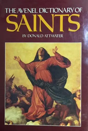 Cover of Avenel Dictionary of Saints