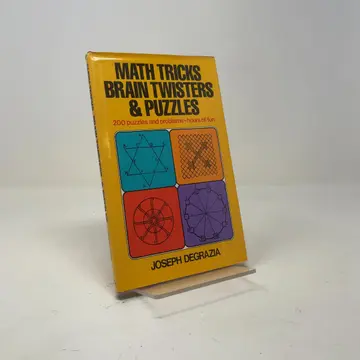 Cover of Math tricks, brain twisters, and puzzles