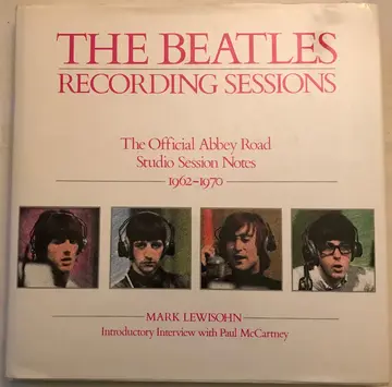 Cover of Beatles Recording Sessions