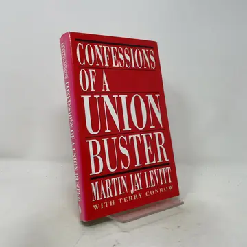 Cover of Confessions of a Union Buster