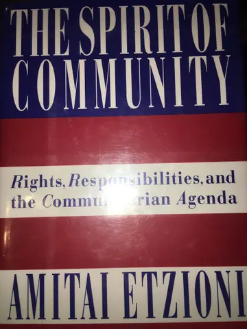 Cover of The Spirit of Community