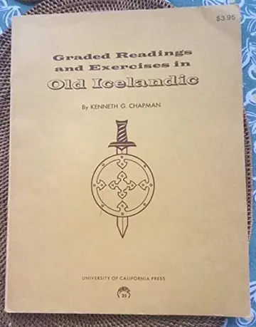 Cover of Graded Readings and Exercises in Old Icelandic