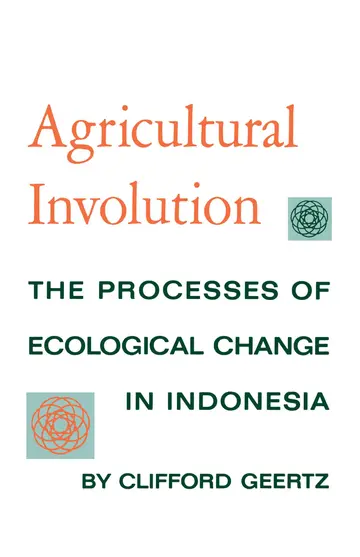 Cover of Agricultural Involution