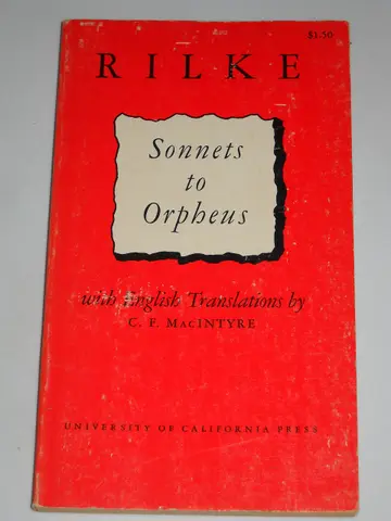 Cover of Sonnets to Orpheus