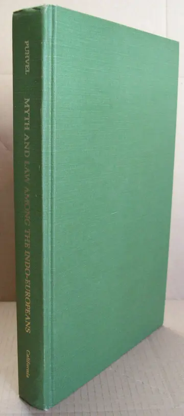 Cover of Myth and Law Among the Indo-Europeans