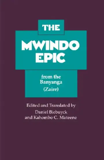 Cover of The Mwindo Epic from the Banyanga (Zaire)