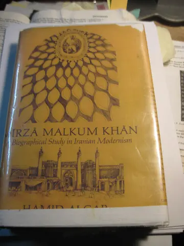 Cover of Mirza Malkum Khan