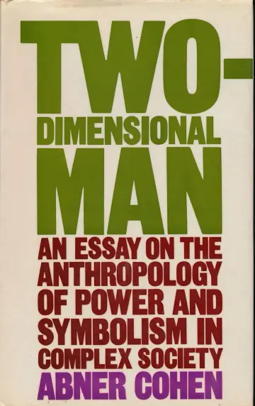 Cover of Two-dimensional man