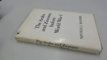 Cover of Arabs and Zionism Before World War I