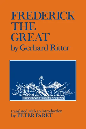 Cover of Frederick the Great; A Historical Profile