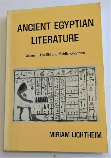 Cover of Ancient Egyptian Literature V 1 (Paper only)