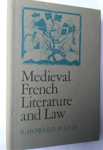 Cover of Medieval French Lit Law
