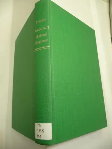 Cover of Medieval Eloquence