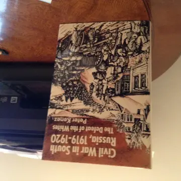 Cover of Civil War in South Russia, 1919-20