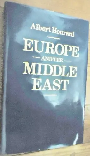 Cover of Europe and the Middle East