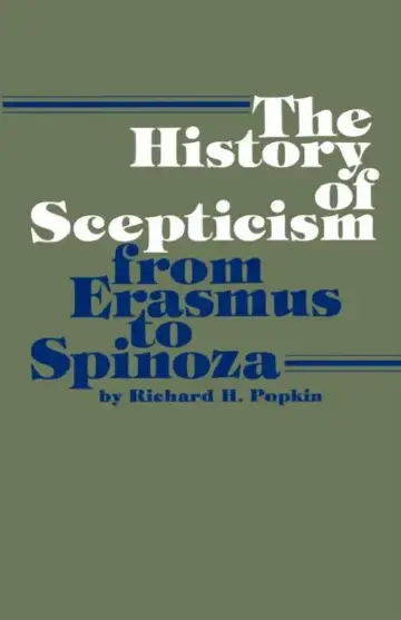 Cover of The History of Scepticism from Erasmus to Spinoza