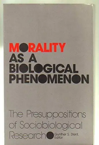 Cover of Morality Biol Phenomenon (Paper)