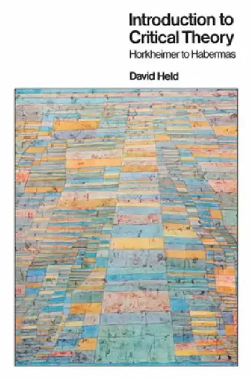 Cover of Introduction to Critical Theory