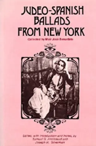 Cover of Judeo–Spanish Ballads from New York