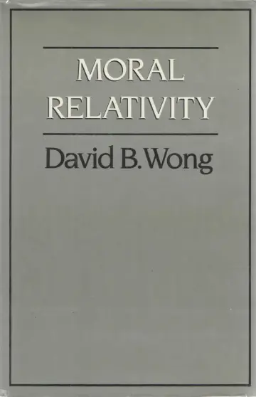 Cover of Moral Relativity