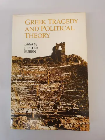 Cover of Greek Tragedy and Political Theory