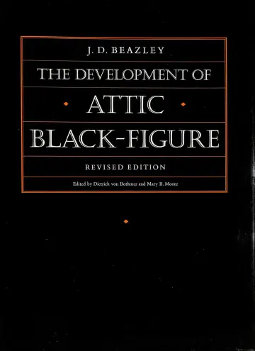 Cover of Development of the Attic Black–Figure Rev