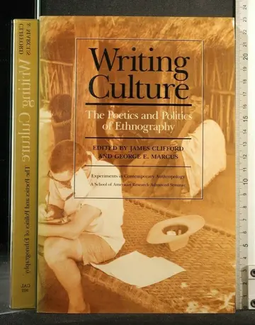 Cover of Writing Culture