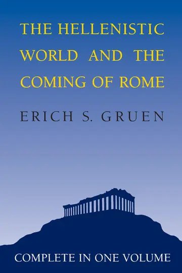 Cover of The Hellenistic World and the Coming of Rome