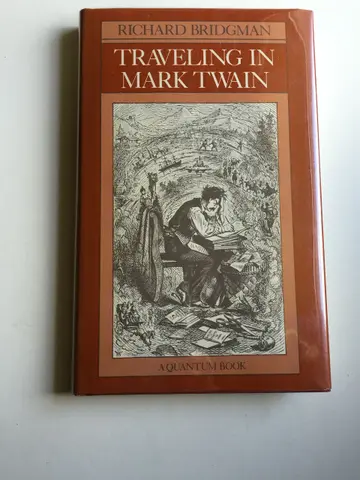 Cover of Travelling in Mark Twain