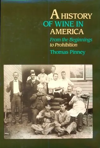 Cover of A History of Wine in America