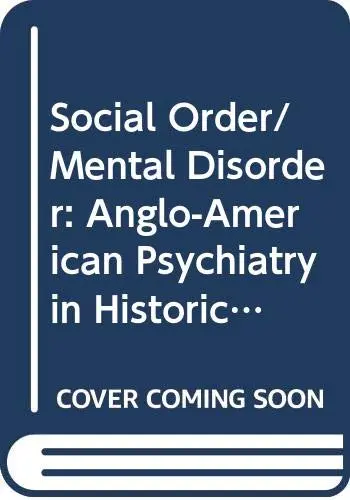 Cover of Social Order/Mental Dis