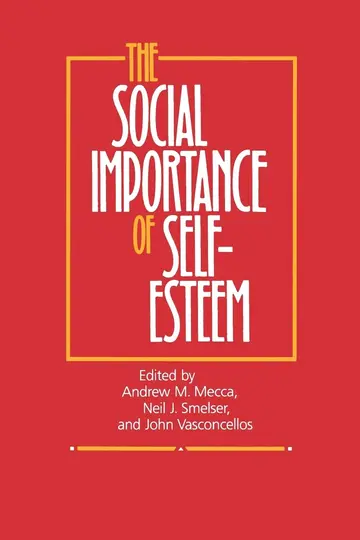 Cover of The Social Importance of Self-Esteem